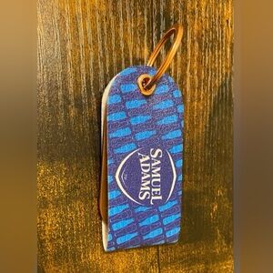 Samuel Adams Blue Keychain